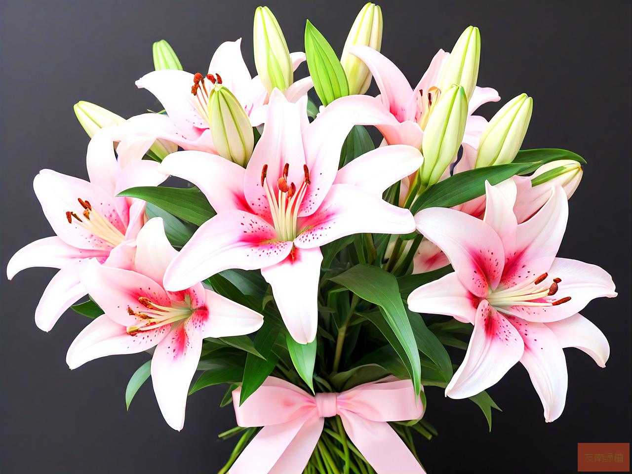 百合花束适合送什么人