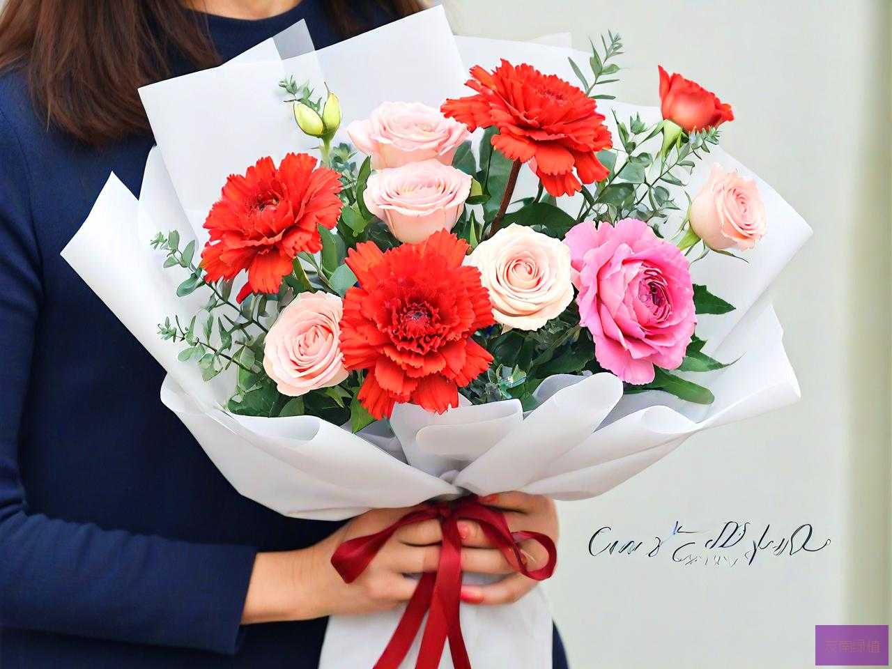 给婆婆送鲜花写的句子