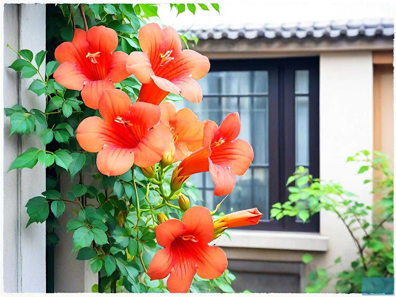 凌霄花适合种在庭院吗