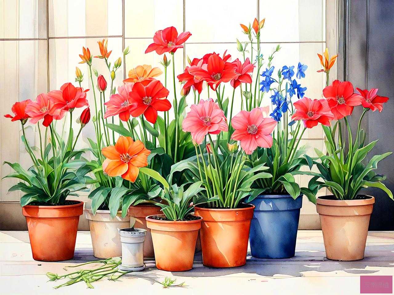 室内养十种花最好旺财