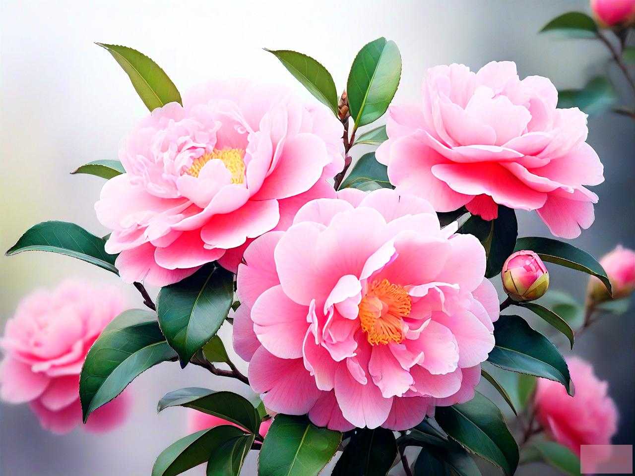粉色茶花的花语是什么