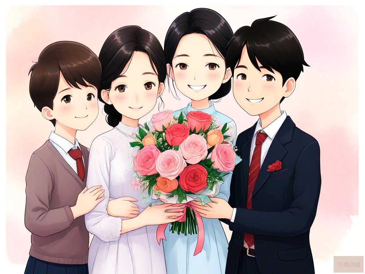 老师结婚学生送什么花
