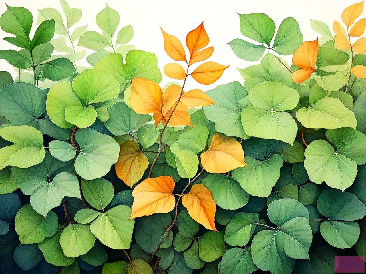 叶子圆的植物都有哪些