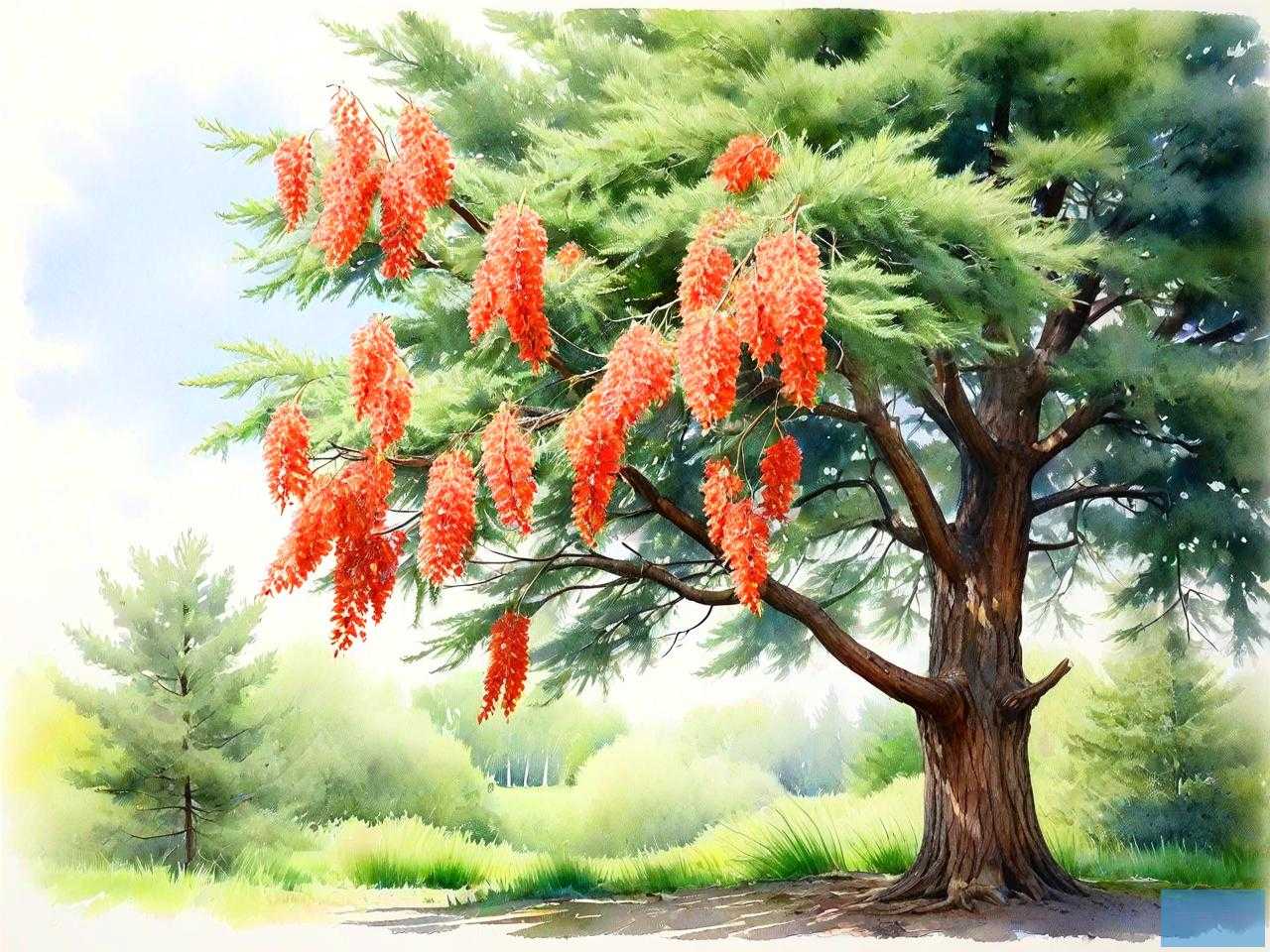 柏树属于不开花植物吗