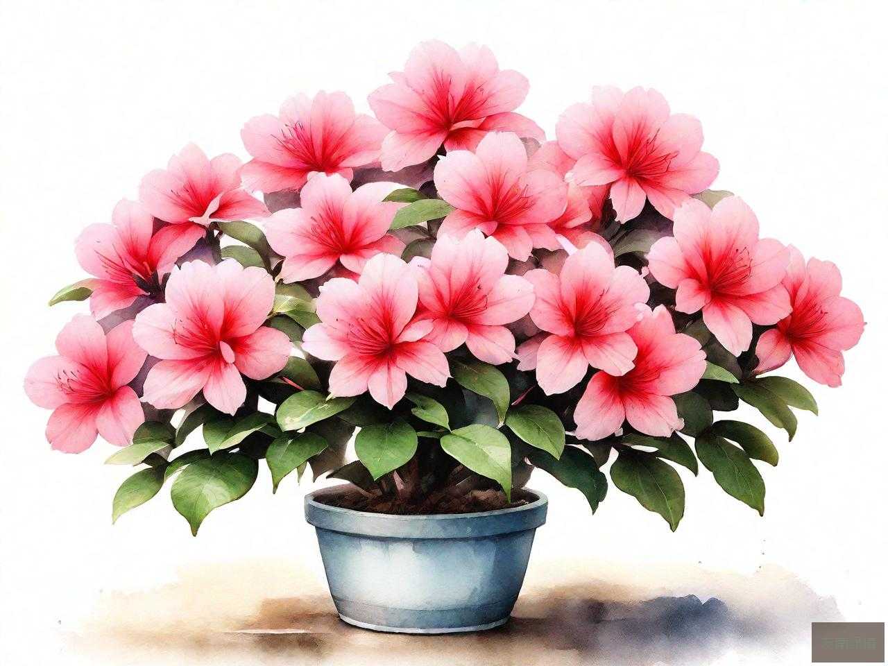 西洋杜鹃花的养殖方法和注意事项 盆栽