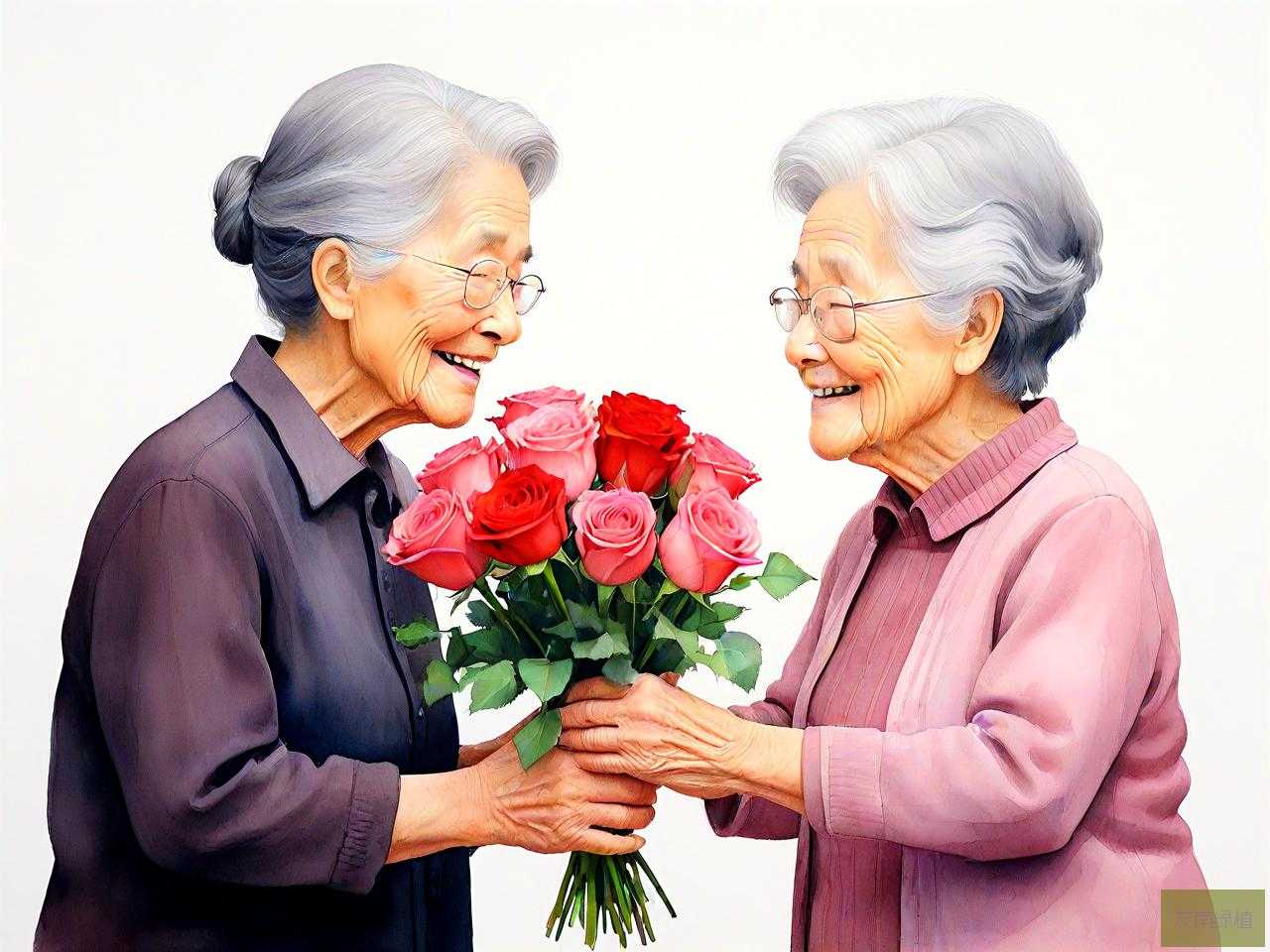 送花给奶奶该送什么花