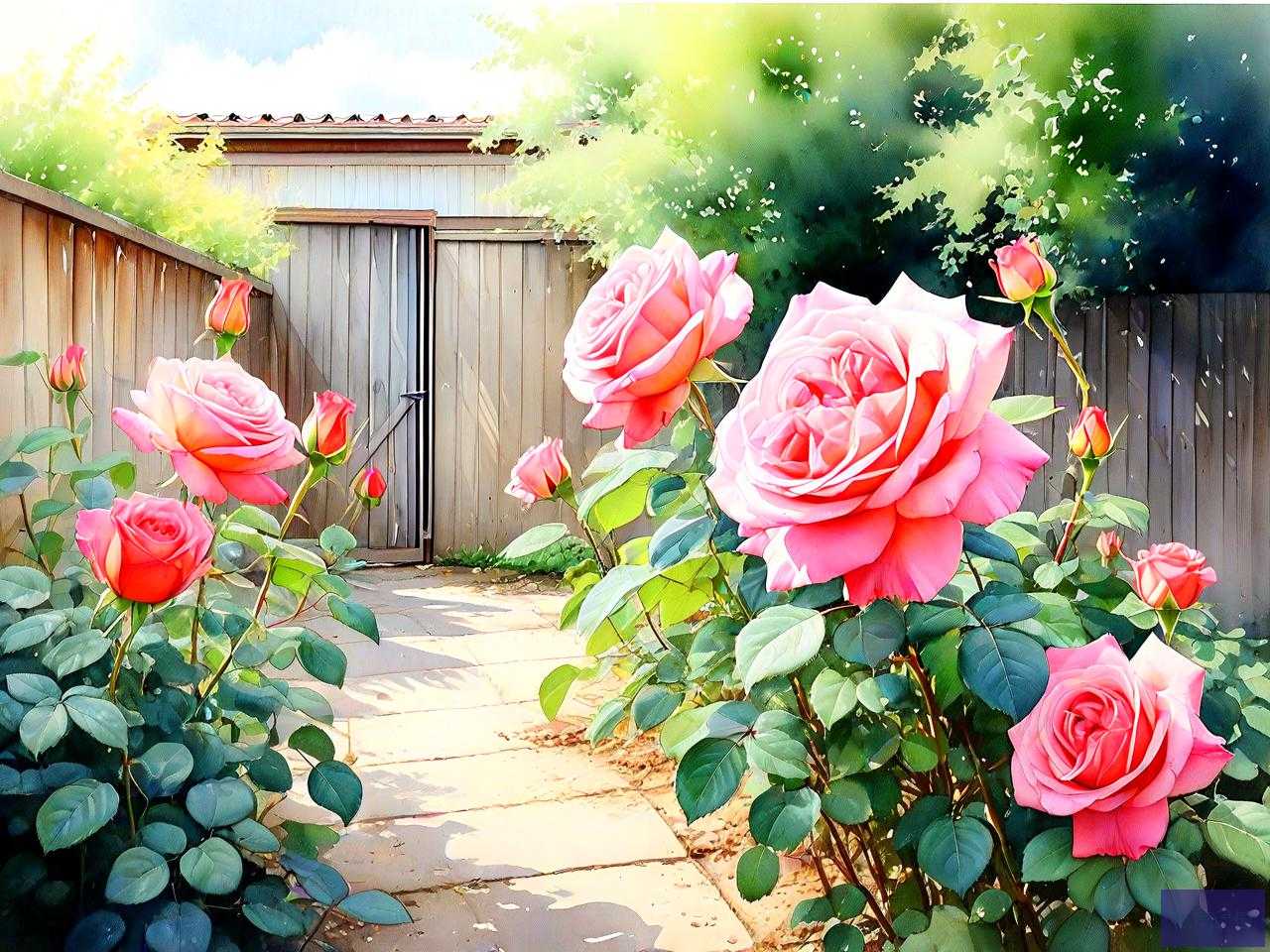 院子里面能种月季花吗