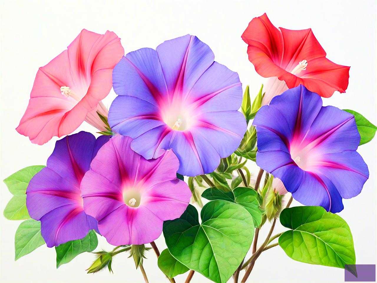 牵牛花的花有什么颜色