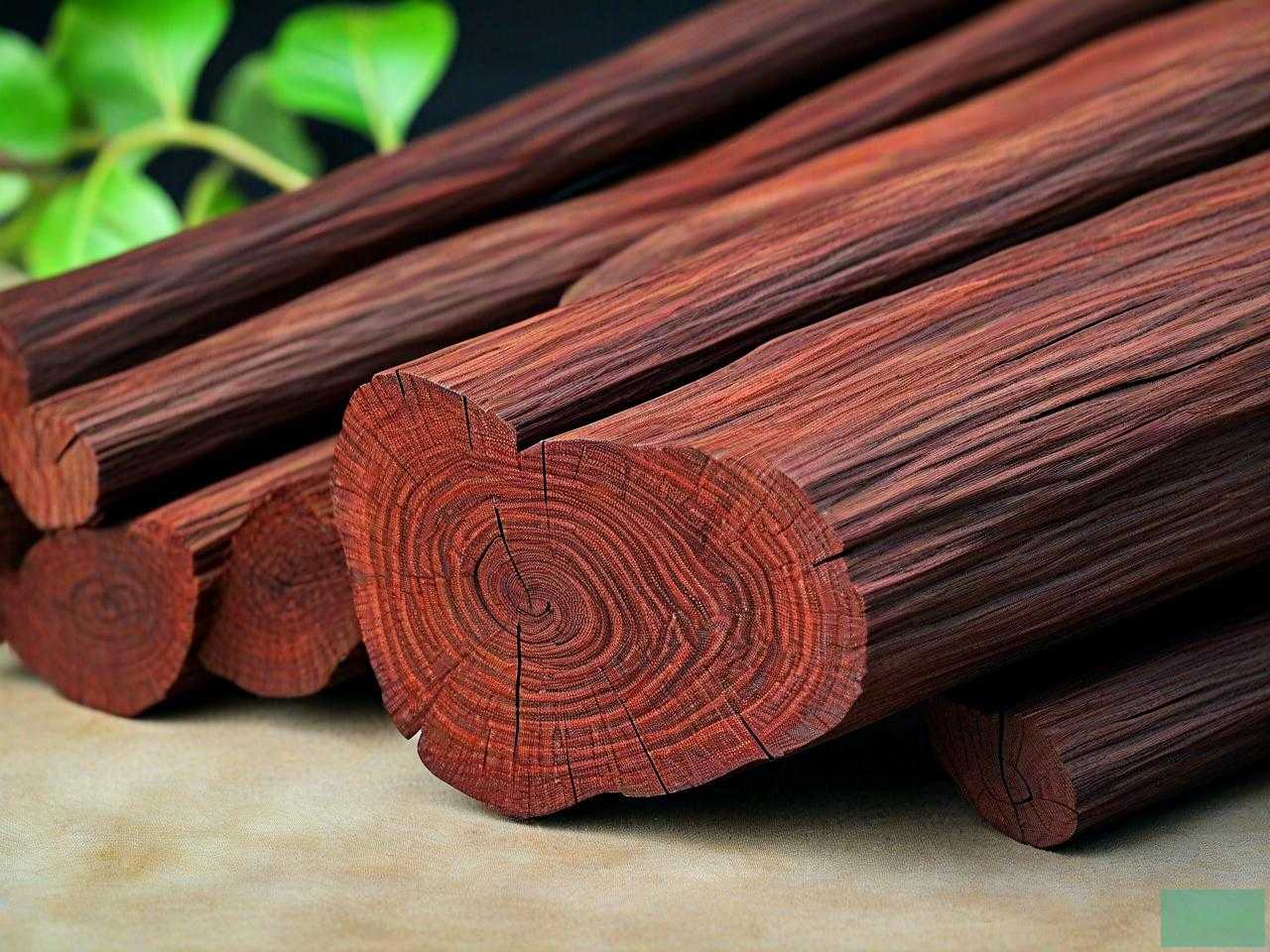 小叶紫檀树心料的特征