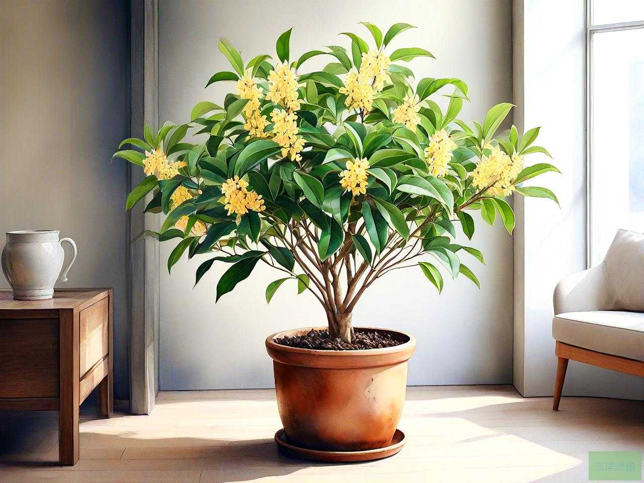 室内能养桂花树盆栽吗
