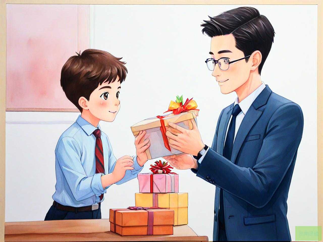 男生老师送什么礼物好