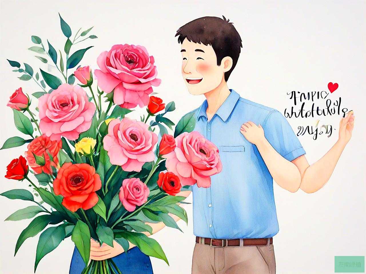父亲节给爸爸送什么花