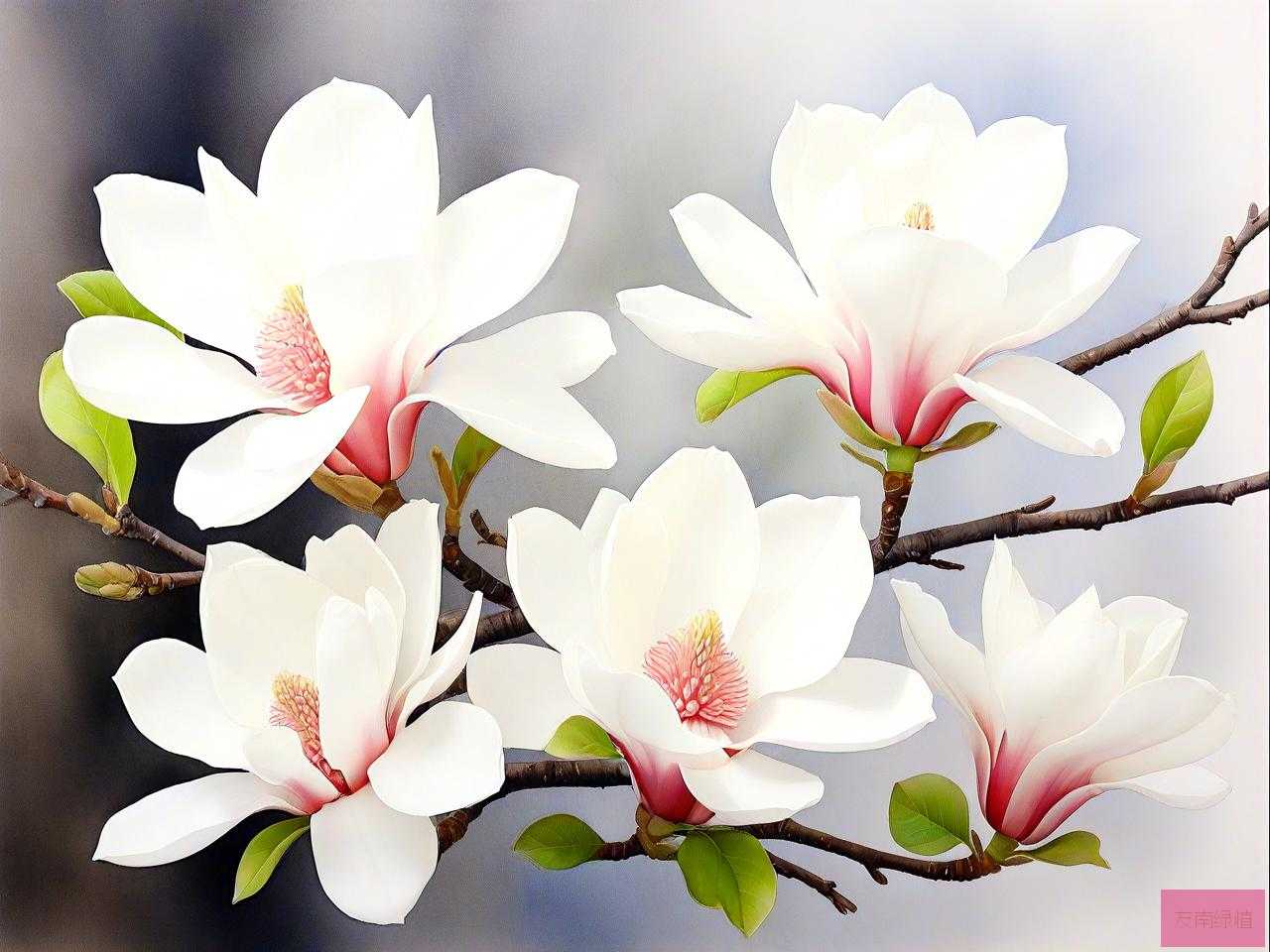 白玉兰花语象征与寓意