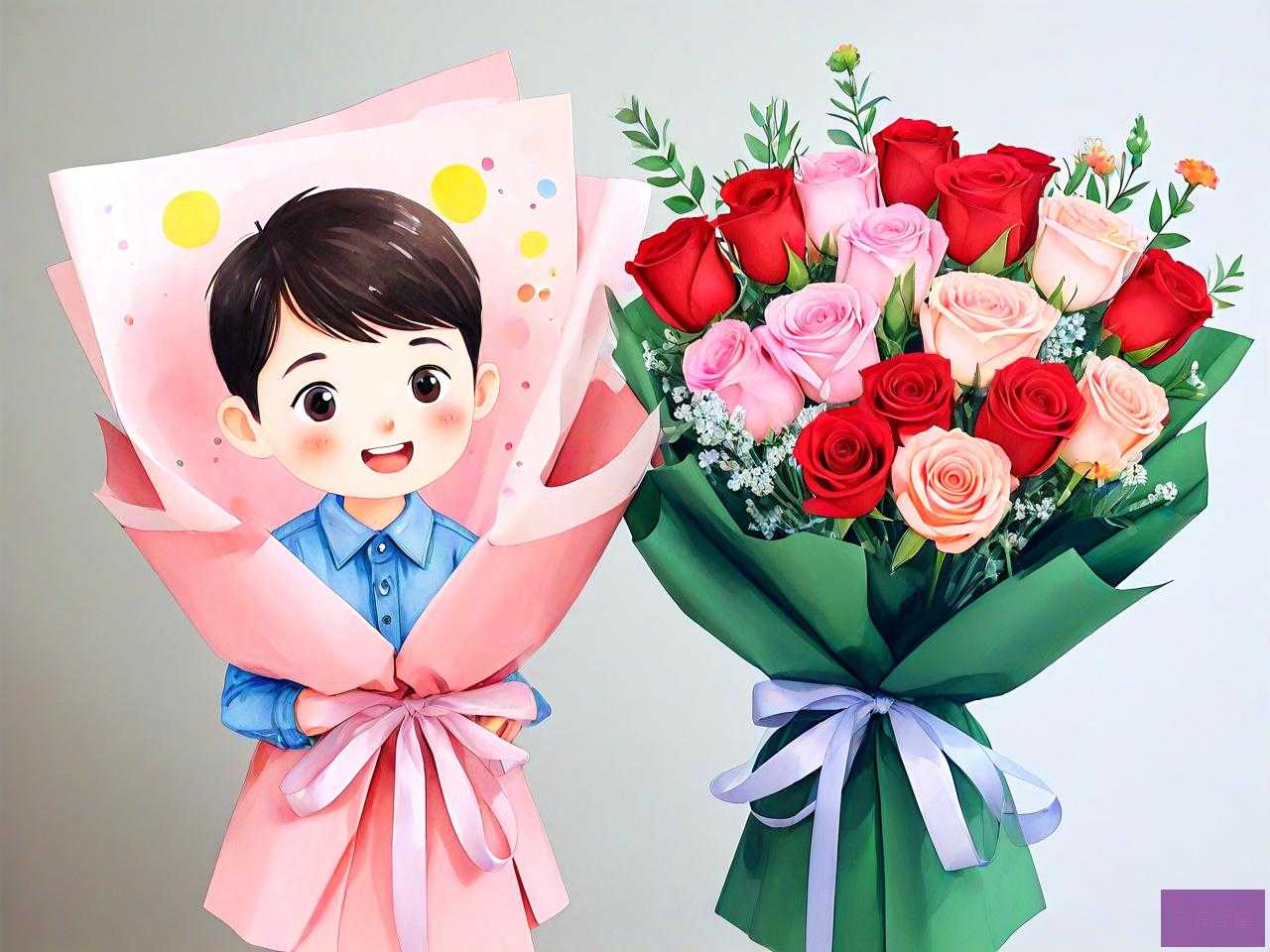 兄弟生日送什么花合适