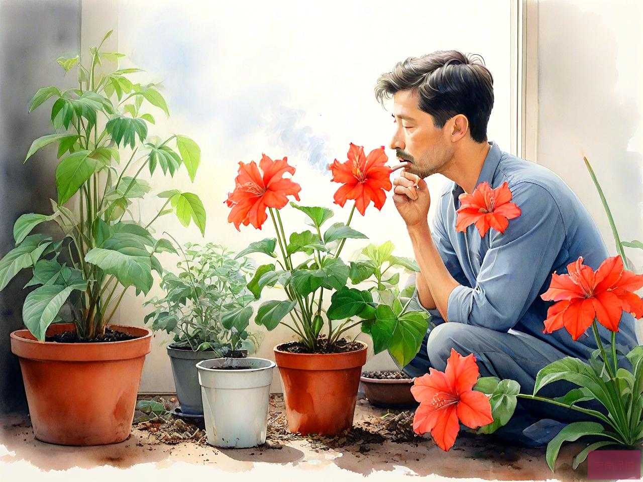 家里有抽烟的养什么花