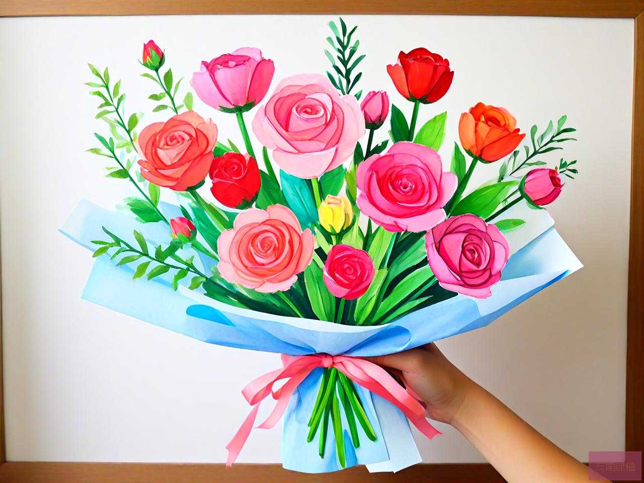 妈妈生日送什么花手工