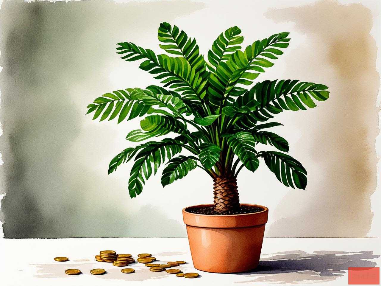 2025年金钱树什么样的花