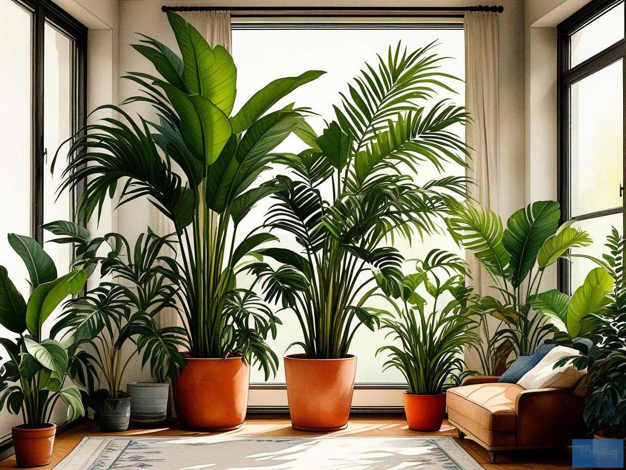 2025年室内养的高大植物