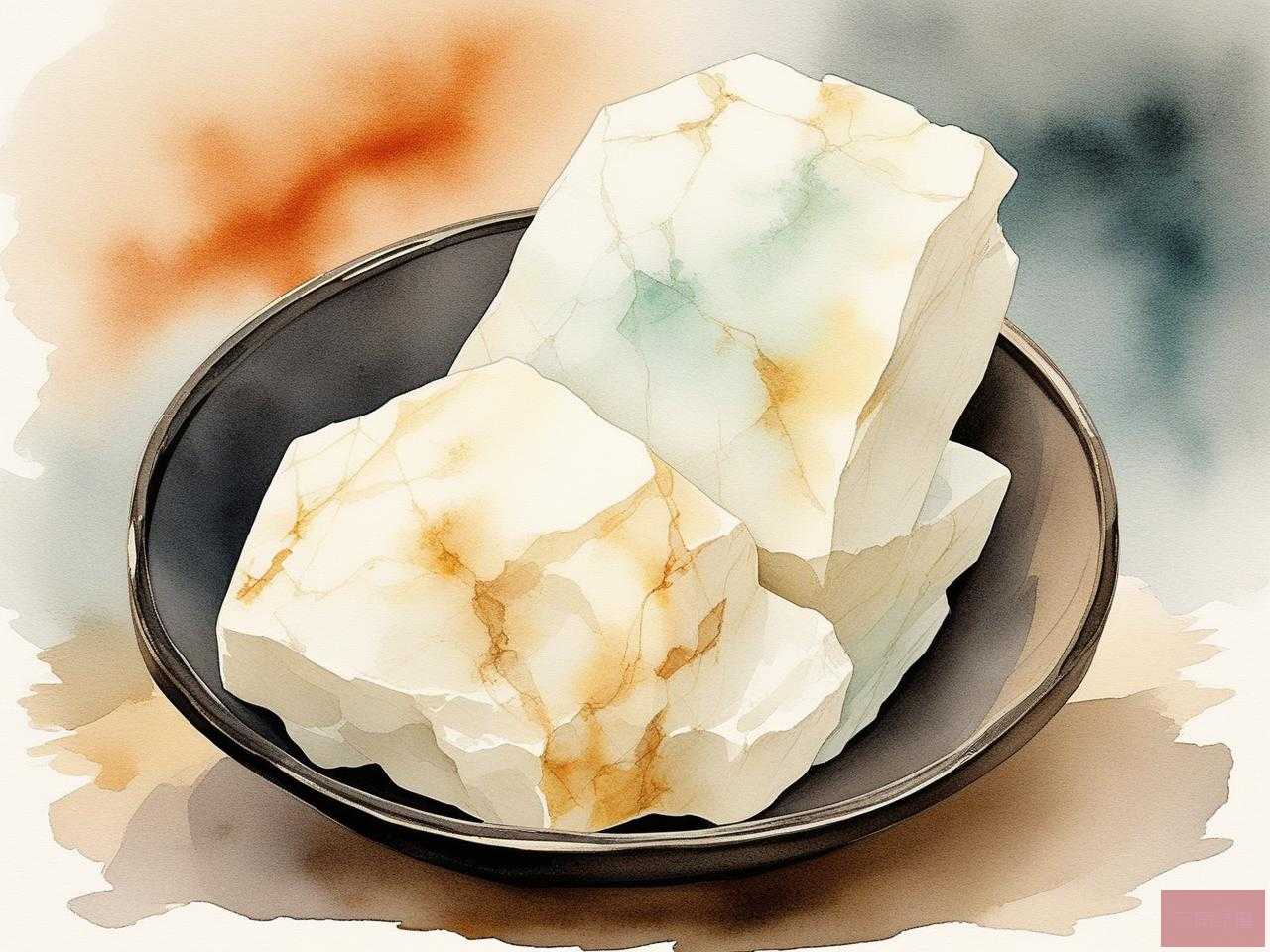 2025年羊脂玉里面的石花