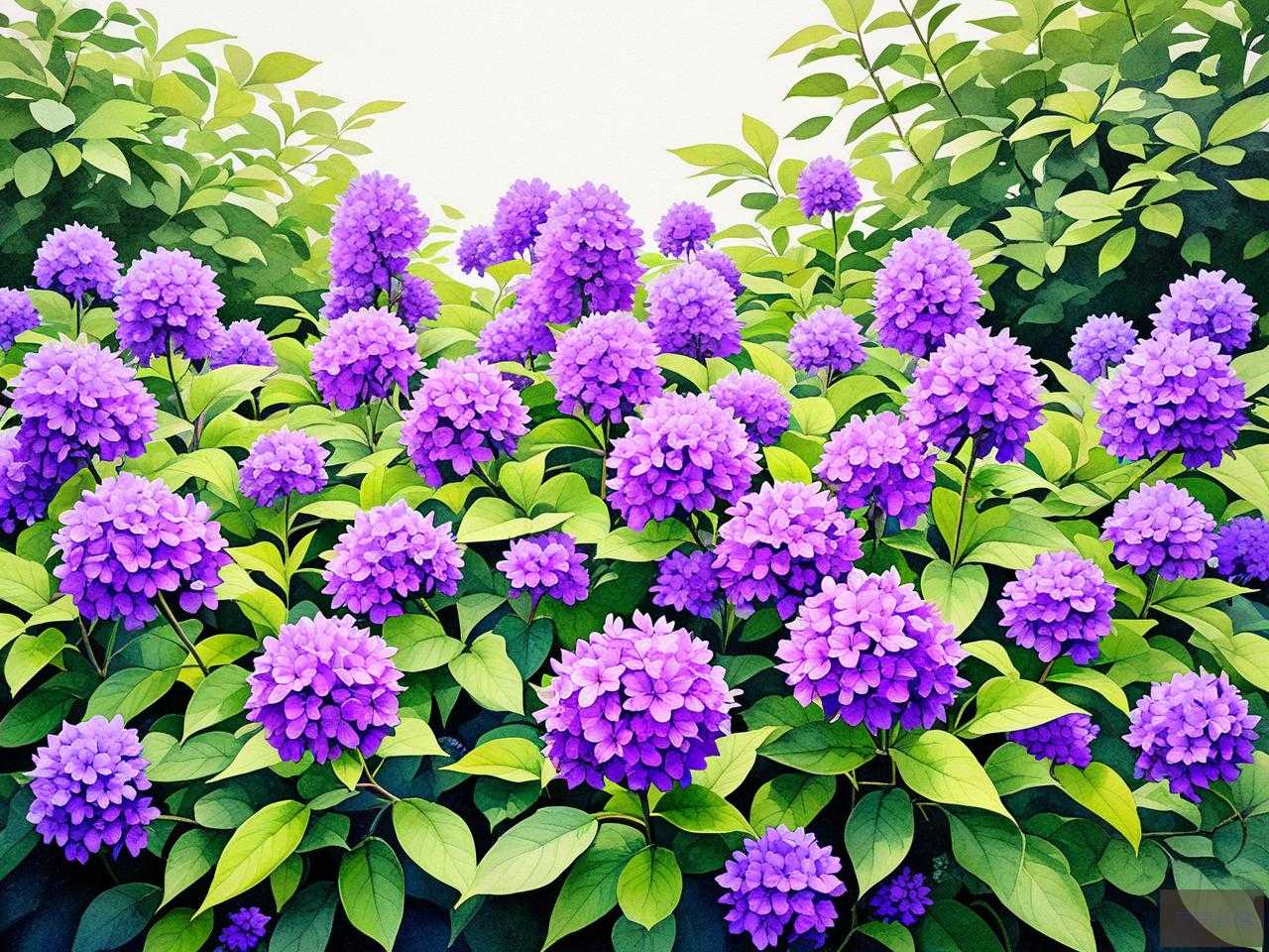 2025年水里开紫花的绿植