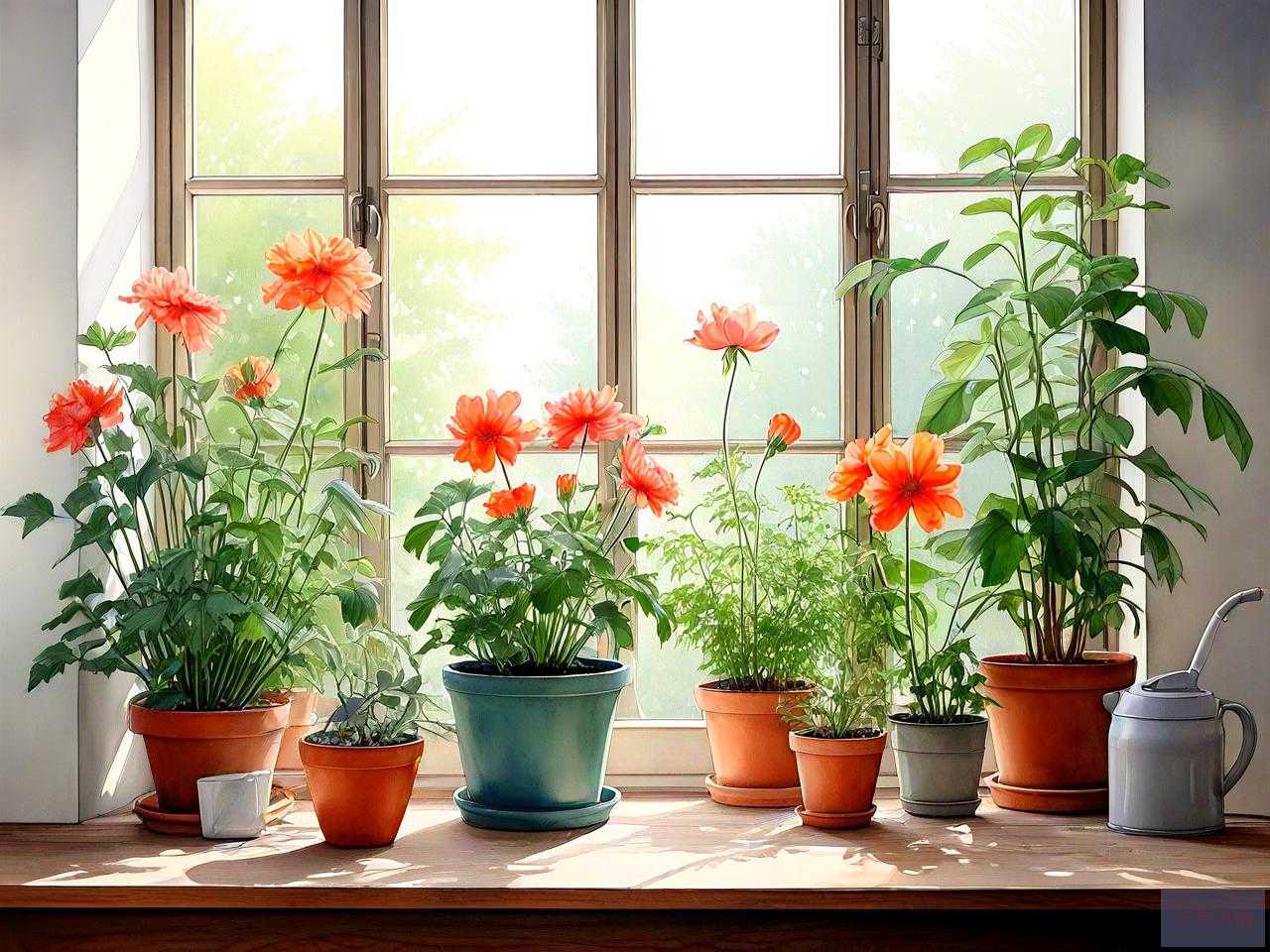 净化空气的植物室内花