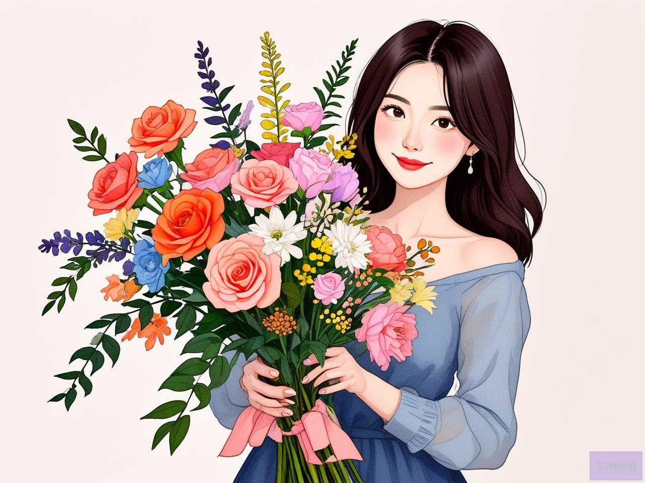 2025年闺蜜花束生日礼品
