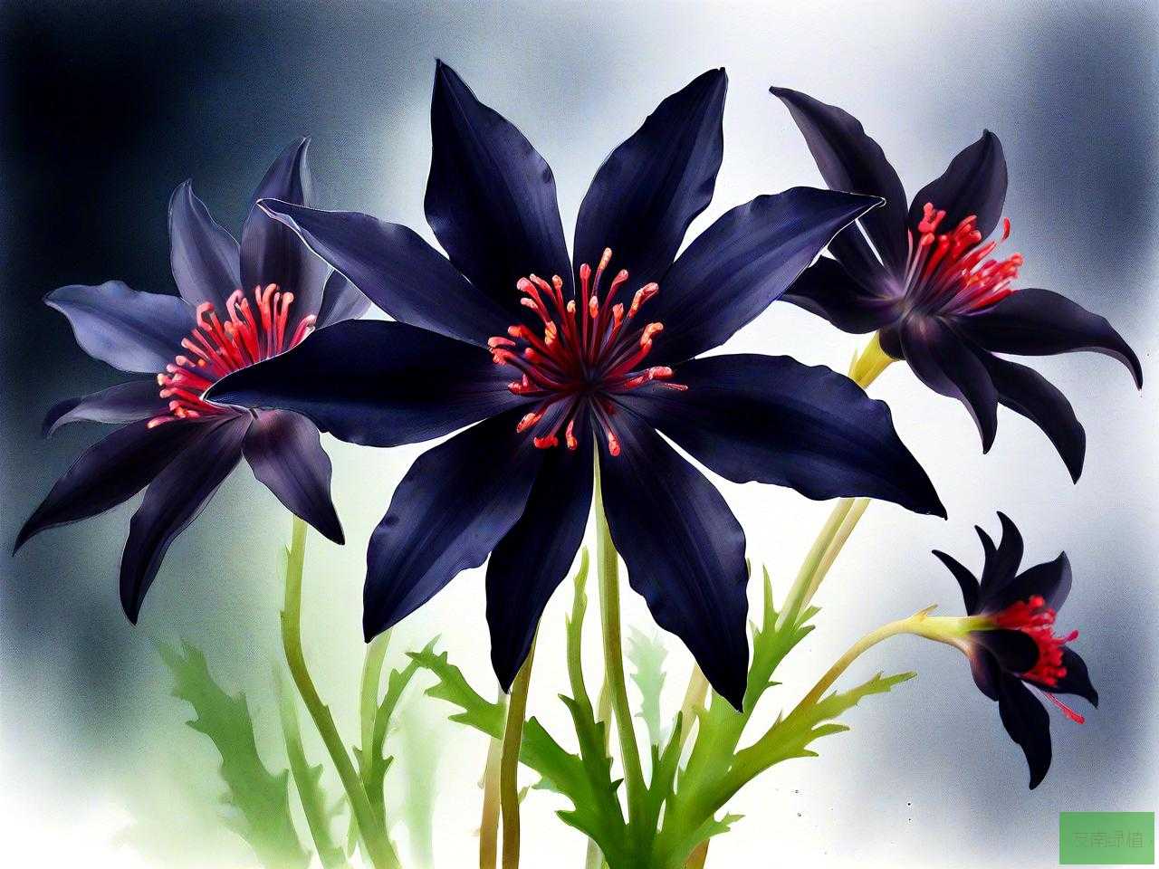 黑彼岸花的花语和寓意