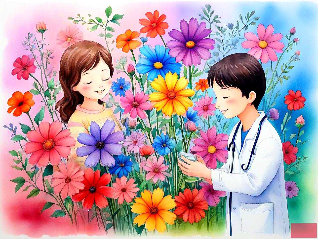 给病人送什么颜色的花
