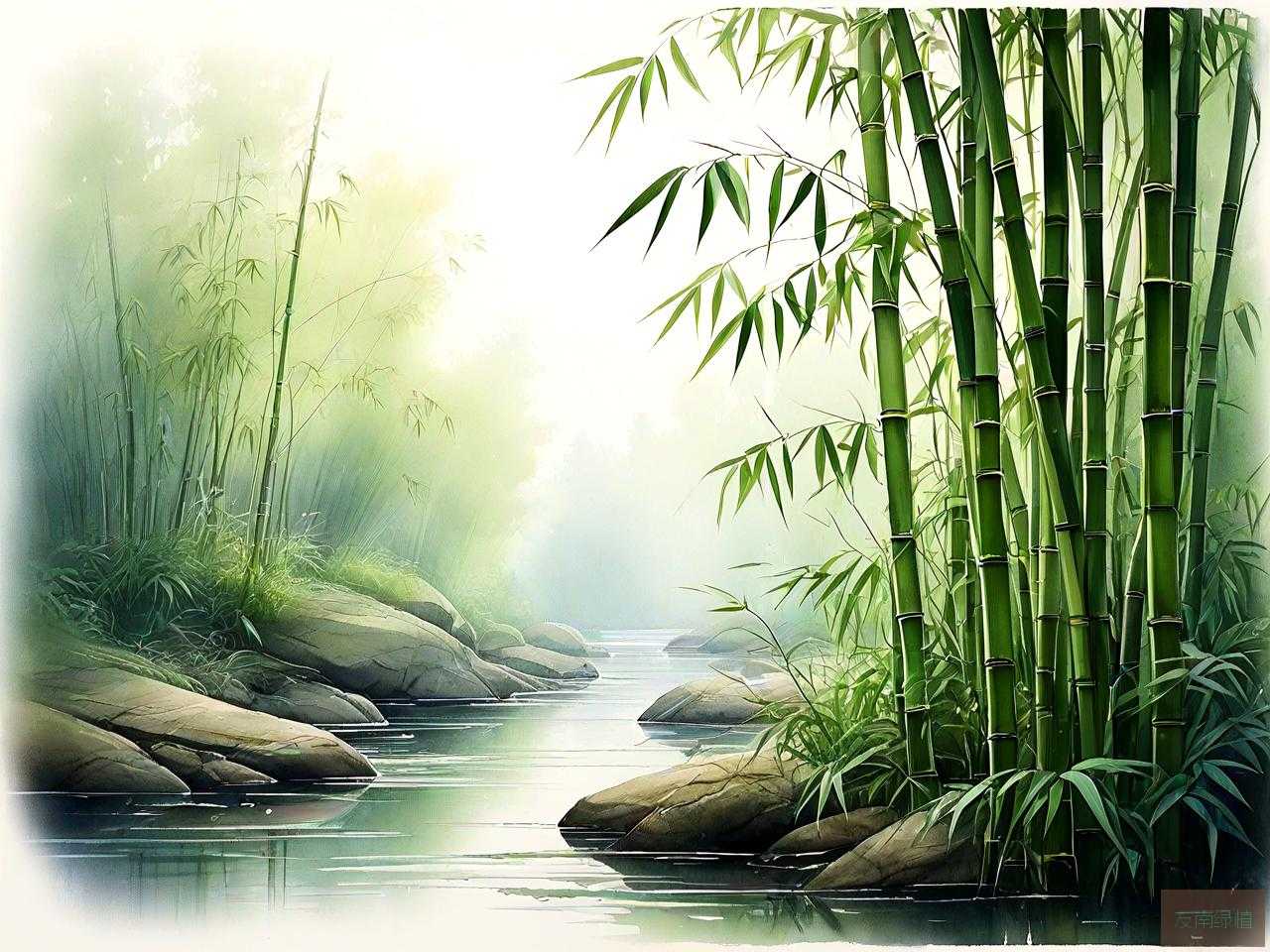 有象征意义的植物竹子
