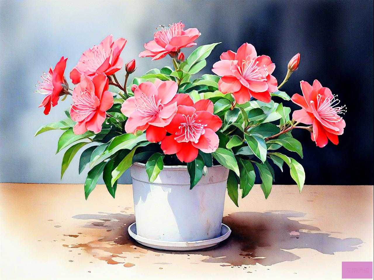 适合家里养的开花的花