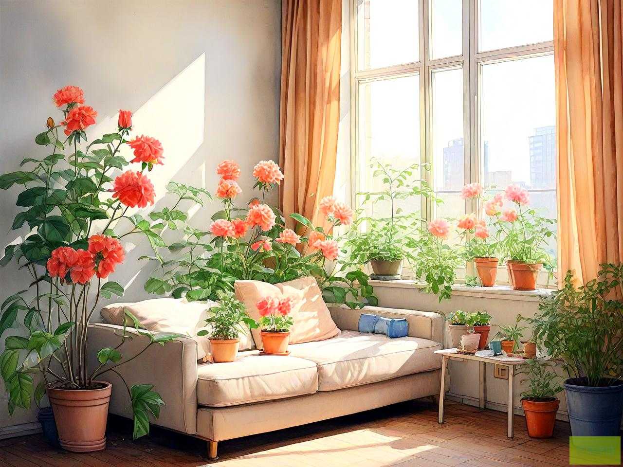 封闭室内适合养什么花