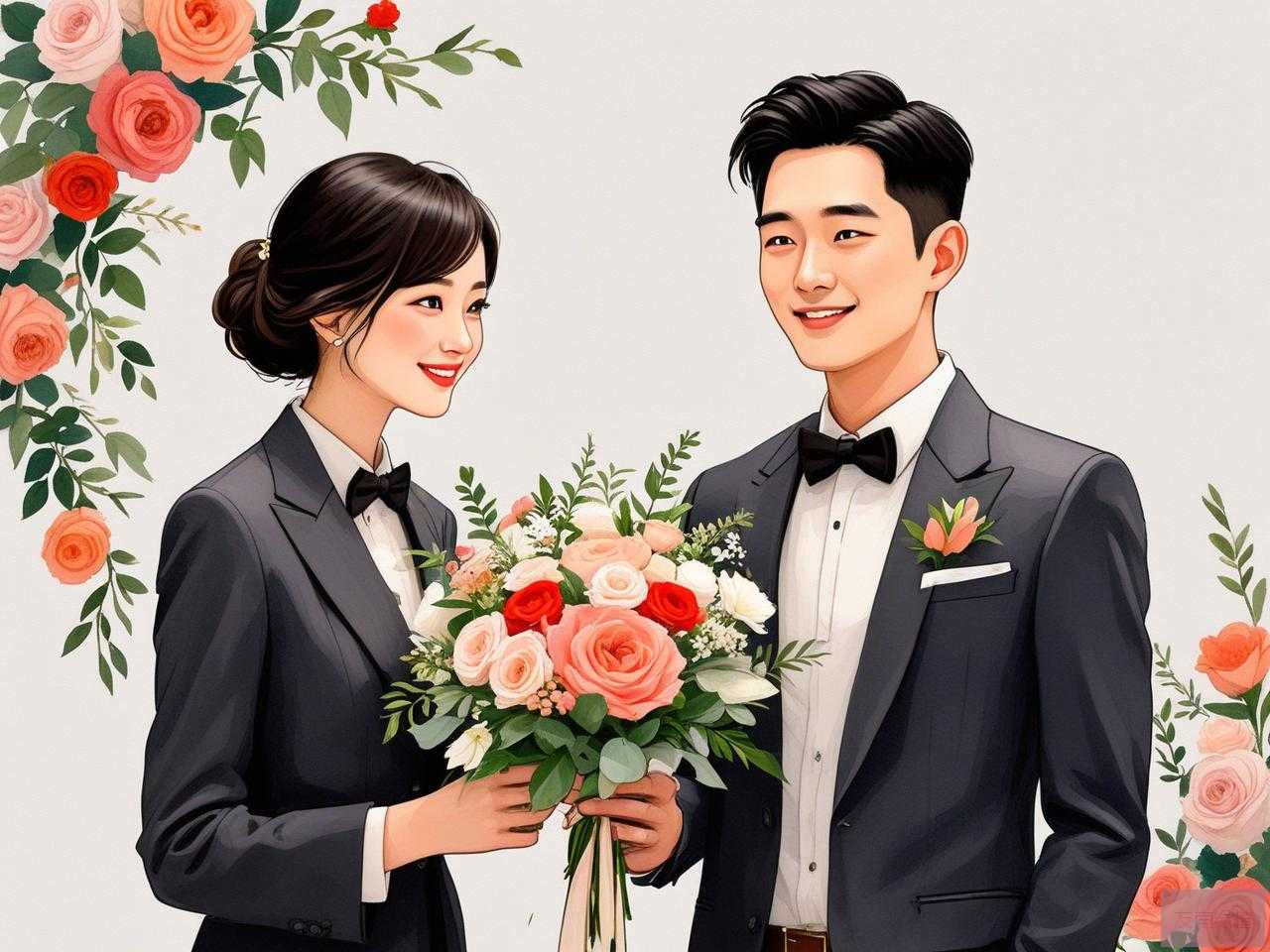 2025年亲戚结婚送什么花