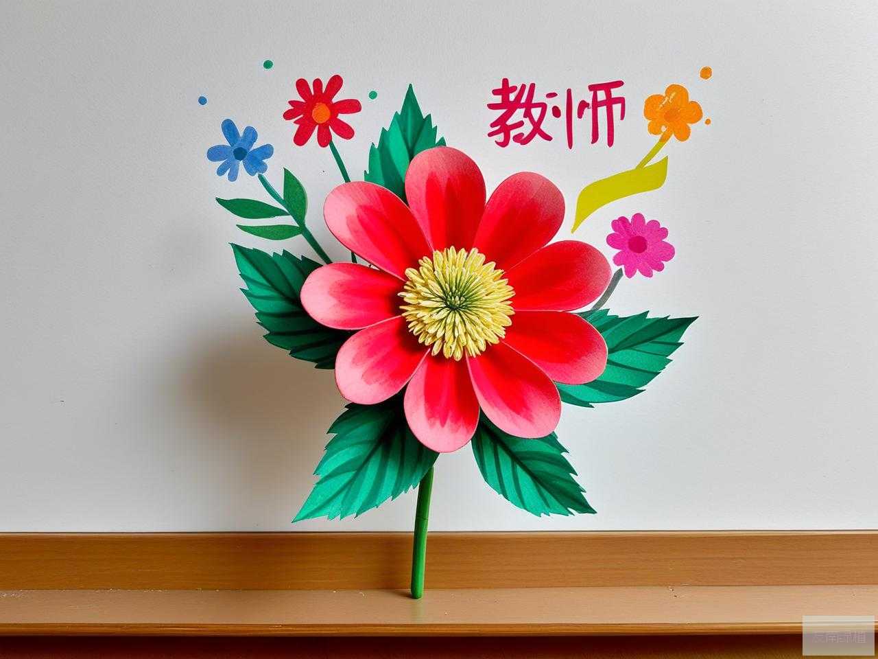2025年教师节手工做的花