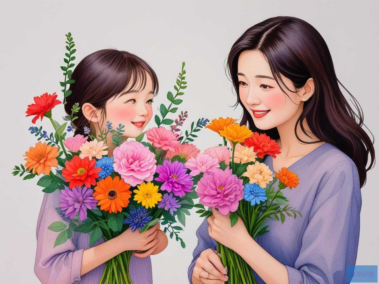 2025年妈妈送女儿什么花