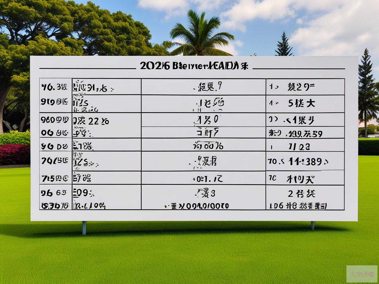 2025年百慕大草坪价格表