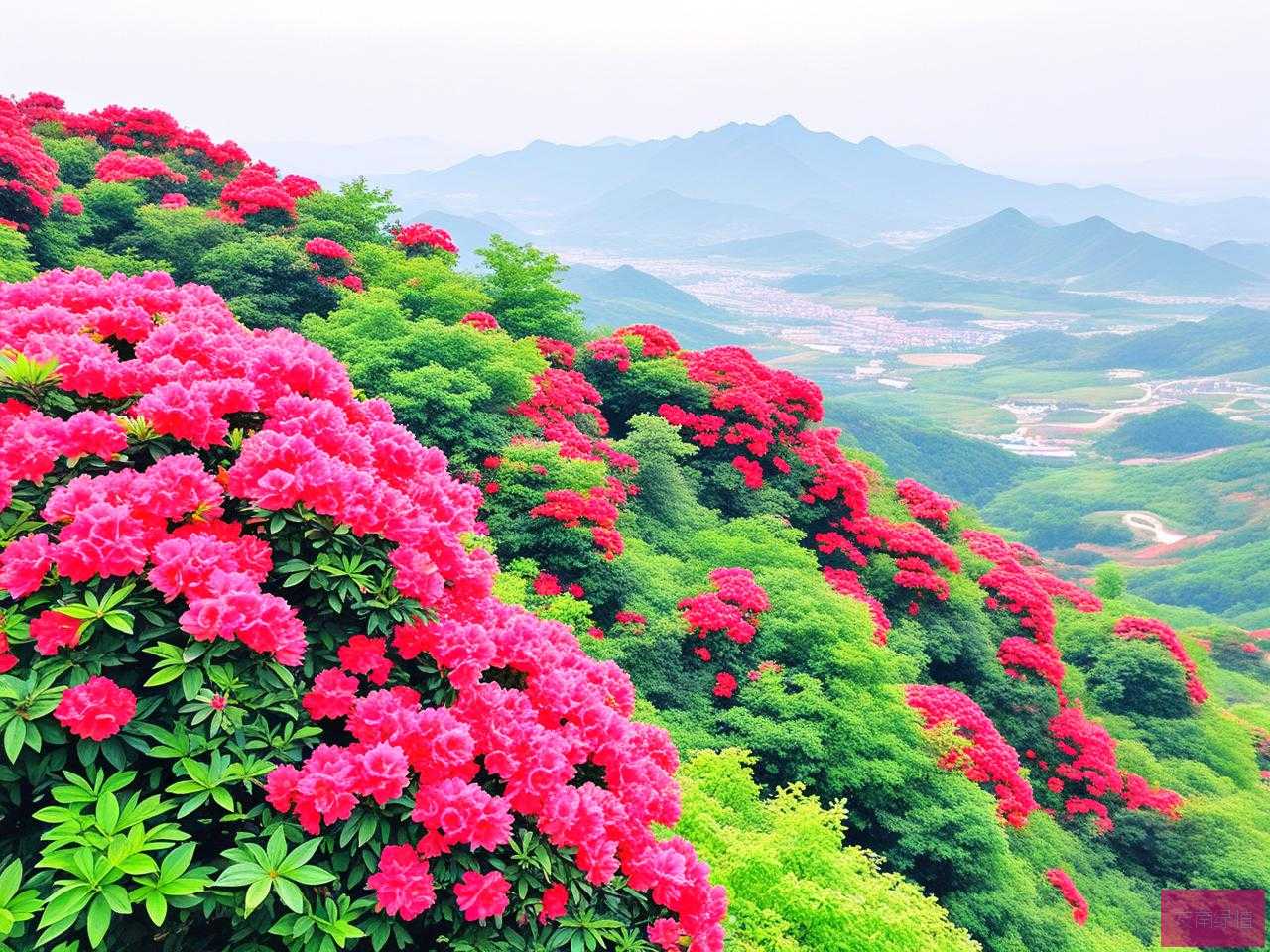 2025年麻城杜鹃花龟峰山