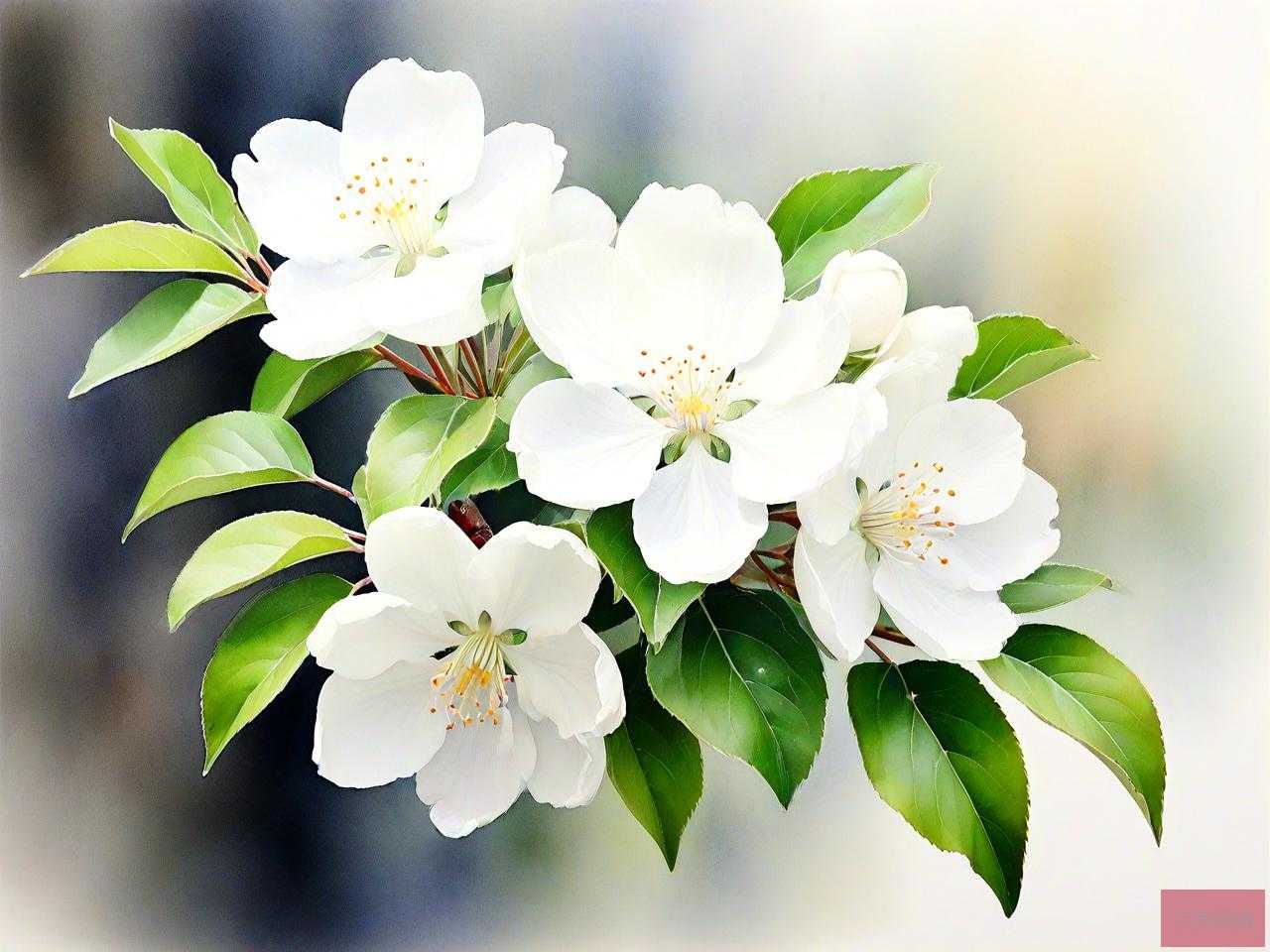 白海棠花的花语和寓意