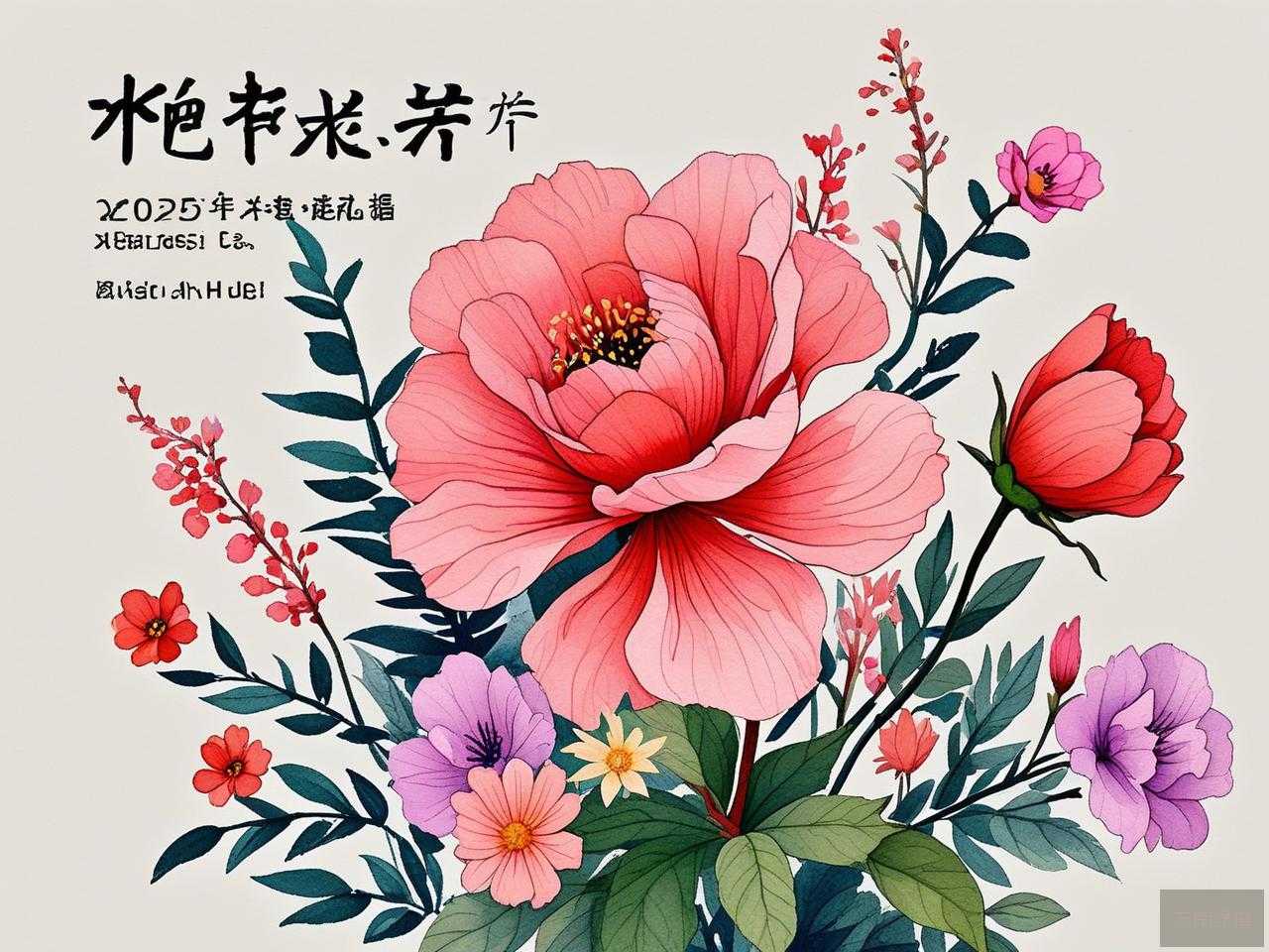 2025年给长辈送花祝福语