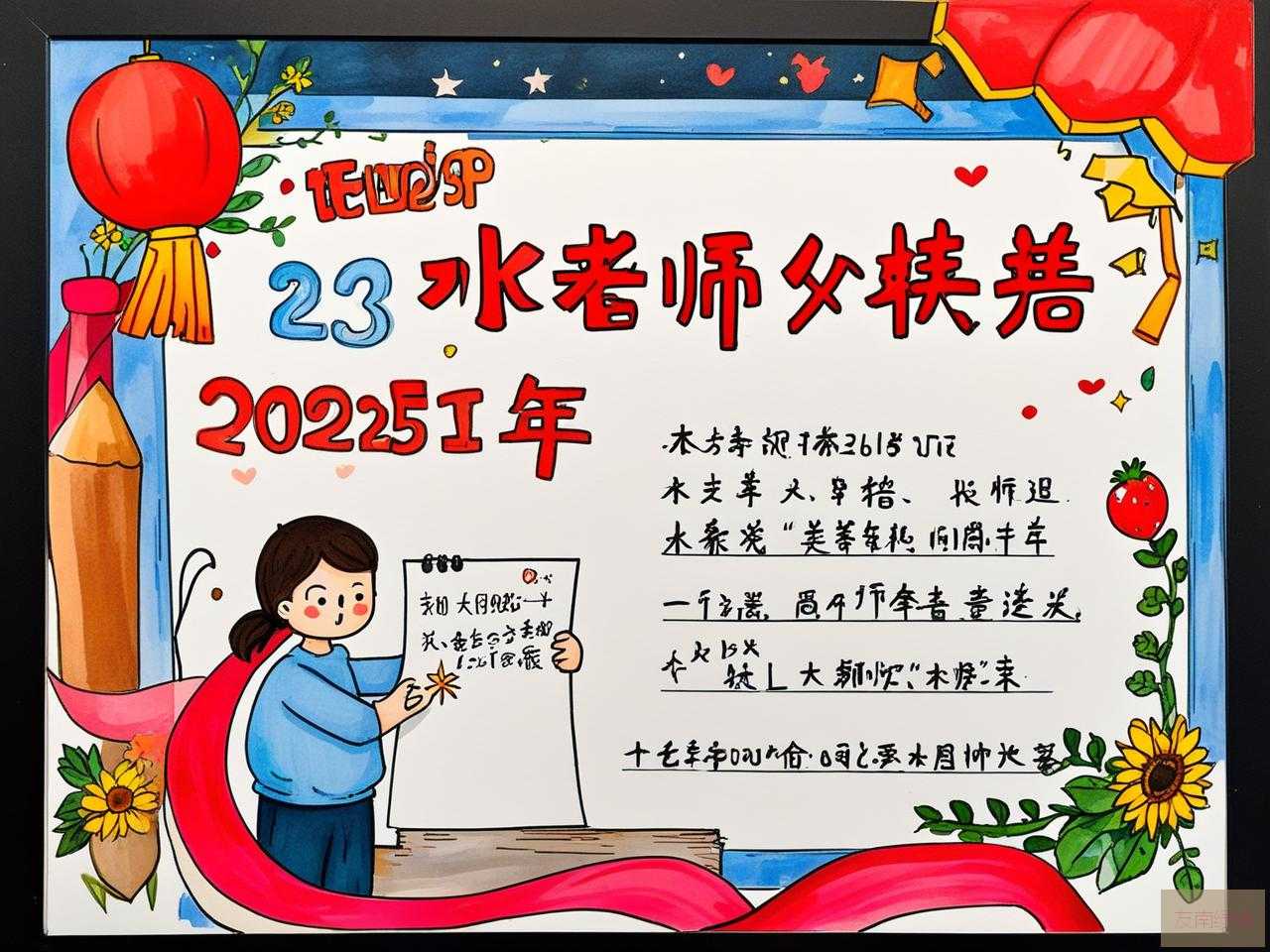 2025年关于送老师的锦旗