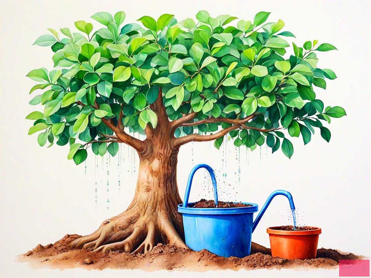 幸福树浇水的正确方法