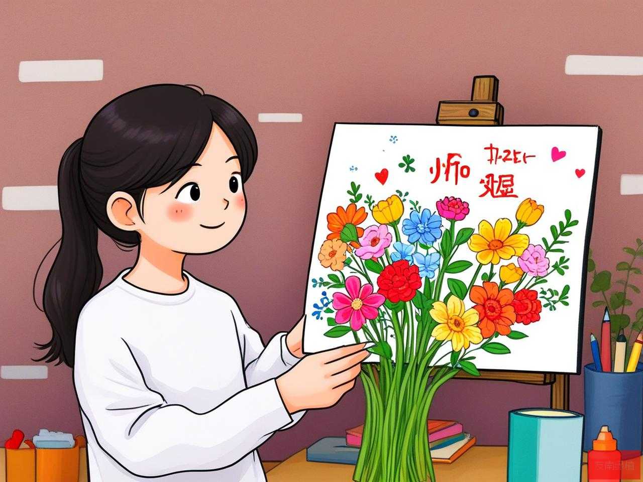 2025年幼儿园送老师鲜花