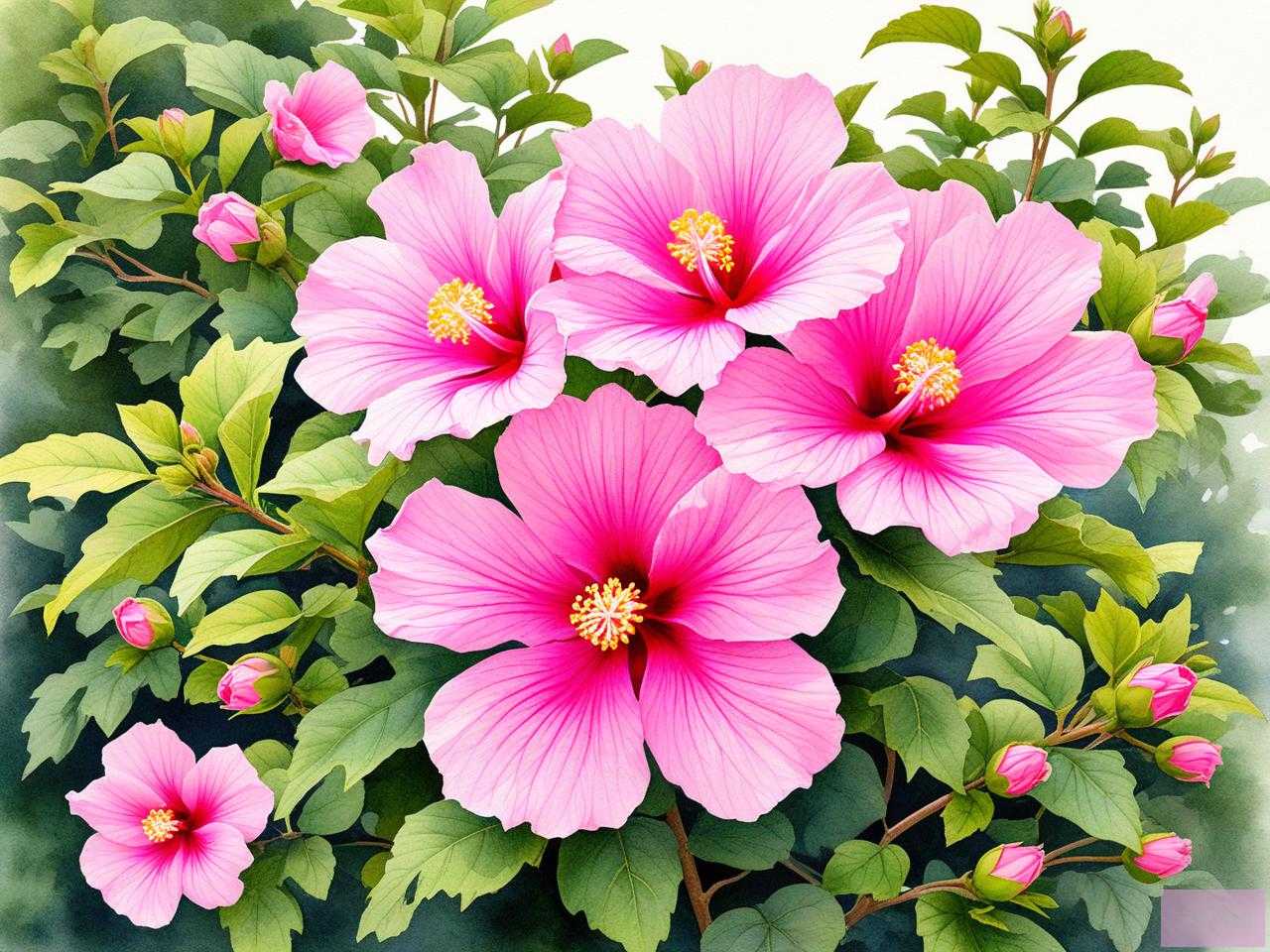 2025年重瓣木槿花的花语