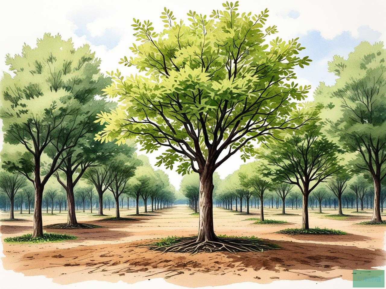 2025年苗圃里的树的品种