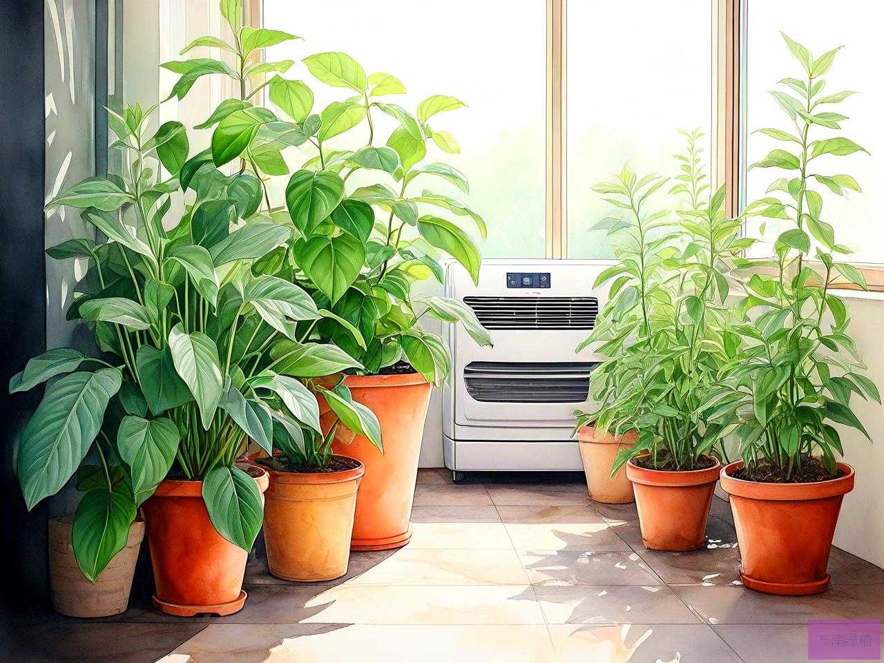 吸油烟净化空气的植物