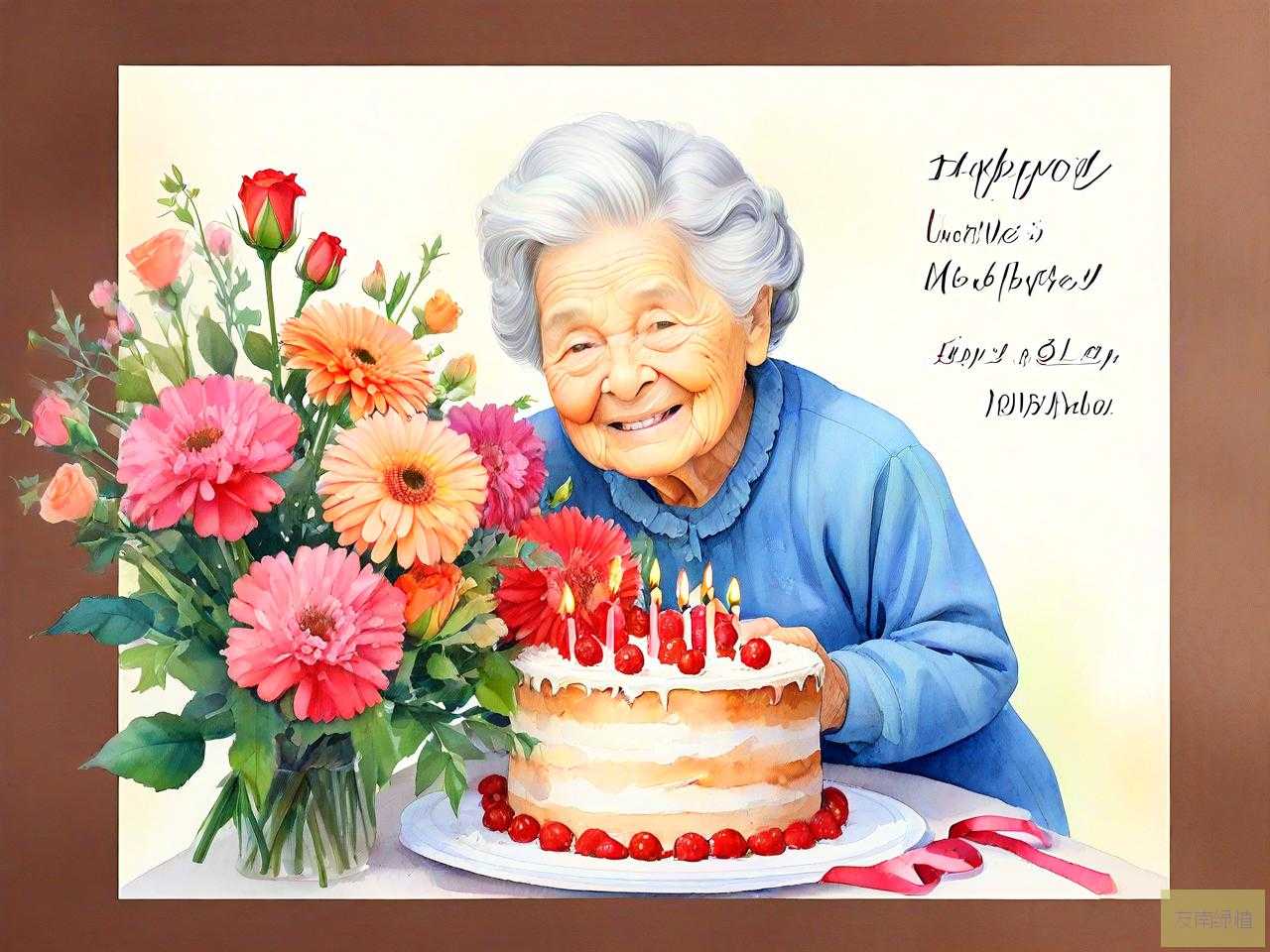 老母亲过生日送什么花