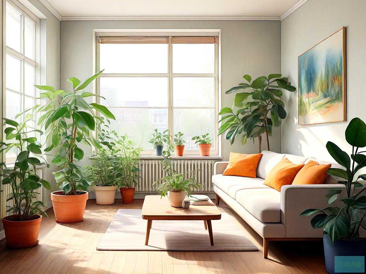 室内植物可以净化空气