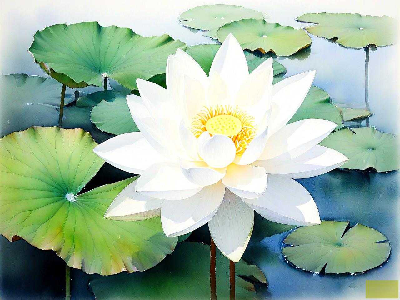 白荷花意味着什么意思