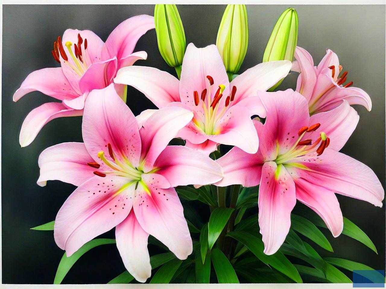 刚买的百合花怎么醒花