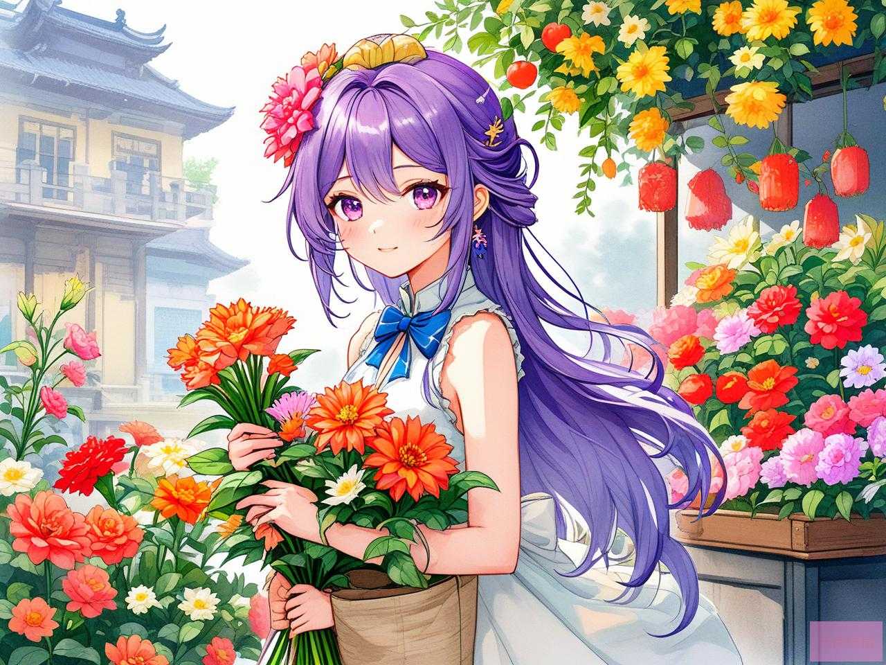 2025年璃月卖花的在哪里