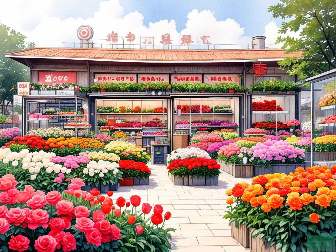2025年最大鲜花批发市场